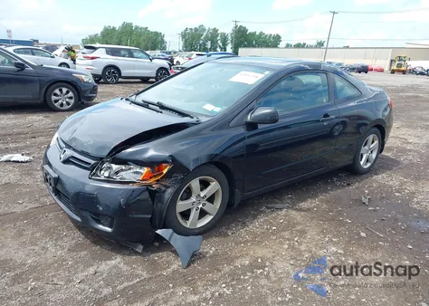 2008 Honda Civic Ex-L из США, поврежденный, VIN 2HGFG12948H563410